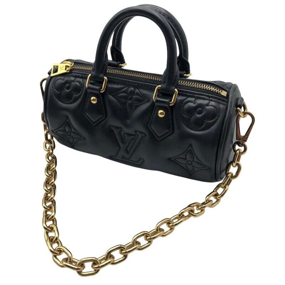 Louis Vuitton Pavillon BB Glam Bubble Calf Handbag